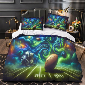 Seattle Seahawks Bedding Set Duvet Cover Without Filler