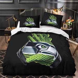 Seattle Seahawks Bedding Set Duvet Cover Without Filler