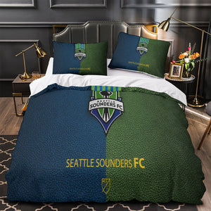 Seattle Sounders FC Bedding Set Duvet Cover Without Filler