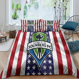 Seattle Sounders FC Bedding Set Duvet Cover Without Filler