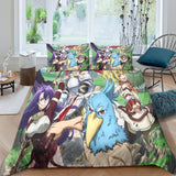 Shangri-La Frontier Bedding Set Pattern Quilt Cover Without Filler