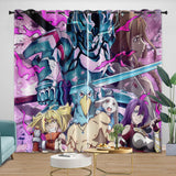 Shangri-La Frontier Curtains Blackout Window Drapes Room Decoration