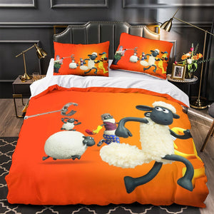 Shaun the Sheep Bedding Set Quilt Duvet Cover Without Filler