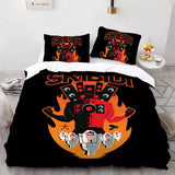 Skibidi Toilet Bedding Set Pattern Quilt Cover Without Filler