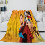 Snoopy Blanket Pattern Flannel Throw Kids Room Decoration