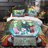 Solar Opposites Duvet Cover Pattern Bedding Set Without Filler