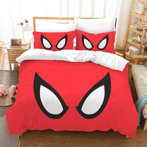 Spider-Man Bedding Set Pattern Kids Quilt Cover Without Filler