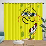 SpongeBob SquarePants Curtains Blackout Kids Room Window Drapes