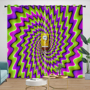SpongeBob SquarePants Curtains Blackout Window Drapes Room Decoration