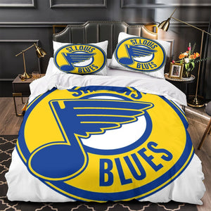 St. Louis Blues Bedding Set Quilt Duvet Cover Without Filler
