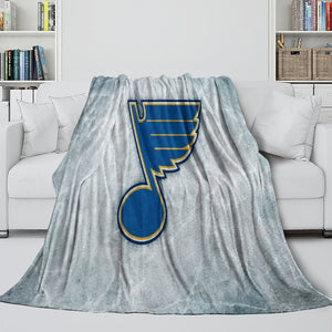 St. Louis Blues Blanket Flannel Throw Kids Room Decoration