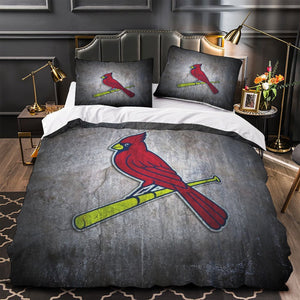 St. Louis Cardinals Bedding Set Quilt Cover Without Filler