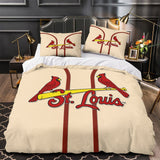 St. Louis Cardinals Bedding Set Quilt Cover Without Filler