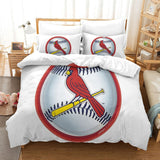 St. Louis Cardinals Bedding Set Quilt Cover Without Filler