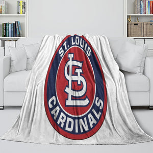 St. Louis Cardinals Blanket Flannel Throw Room Decoration