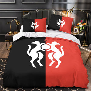 Stade Rennais Football Club Bedding Set Quilt Cover Without Filler