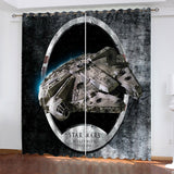 Star Wars Curtains Blackout Window Drapes Room Decoration