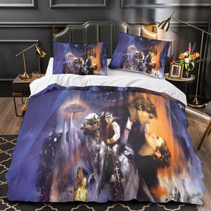 Star Wars Empire Strikes Back Duvet Cover Bedding Set Without Filler