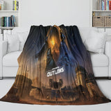 Star Wars Outlaws Blanket Flannel Throw Room Decoration
