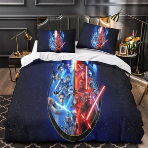 Star Wars Pattern Duvet Cover Bedding Set Cover Without Filler