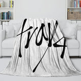 Stray Kids Blanket Flannel Fleece Throw Room Decoration