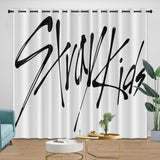 Stray Kids Curtains Blackout Window Drapes Room Decoration