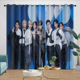 Stray Kids Curtains Blackout Window Drapes Room Decoration