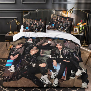 Stray Kids Duvet Cover Bedding Set Without Filler