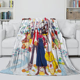 Summer Wars Blanket Flannel Throw Kids Room Decoration