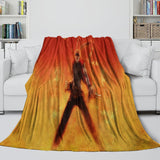 Summer Wars Blanket Flannel Throw Kids Room Decoration