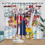 Summer Wars Curtains Blackout Window Drapes Room Decoration
