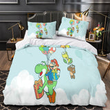 Super Mario Duvet Cover Pattern Bedding Set Without Filler