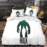 Superhero Hulk Duvet Cover Pattern Bedding Set Without Filler