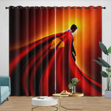 Superman 2025 Curtains Blackout Window Drapes Room Decoration