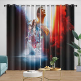 Superman 2025 Curtains Blackout Window Drapes Room Decoration