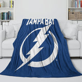 Tampa Bay Lightning Blanket Flannel Throw Kids Room Decoration