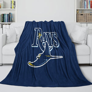 Tampa Bay Rays Blanket Flannel Throw Room Decoration