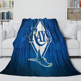 Tampa Bay Rays Blanket Flannel Throw Room Decoration
