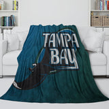 Tampa Bay Rays Blanket Flannel Throw Room Decoration