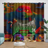 Teenage Mutant Ninja Turtles Mutant Mayhem Curtains Pattern Blackout Window Drapes