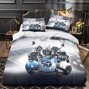 Tennessee Titans Bedding Set Duvet Cover Without Filler