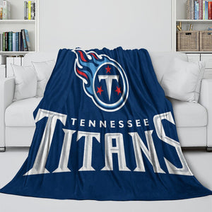 Tennessee Titans Blanket Flannel Fleece Throw Room Decoration