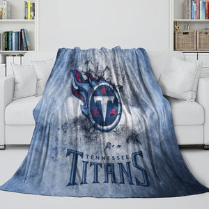 Tennessee Titans Blanket Flannel Fleece Throw Room Decoration