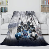 Tennessee Titans Blanket Flannel Fleece Throw Room Decoration