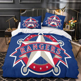 Texas Rangers Bedding Set Quilt Cover Without Filler