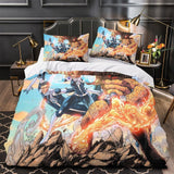 The Fantastic Four Bedding Set Quilt Duvet Cover Without Filler