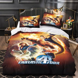 The Fantastic Four Bedding Set Quilt Duvet Cover Without Filler
