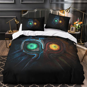 The Legend of Zelda Pattern Bedding Set Quilt Duvet Cover Room Decoration