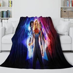 The Marvels Blanket Flannel Fleece Throw Room Decoration