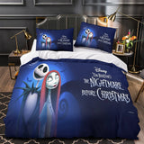 The Nightmare Before Christmas Bedding Set Pattern Quilt Cover Without Filler